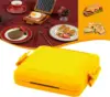 Microwave Toaster Sandwich Maker Quick and Time-Saving Microwave Toaster No Electricity Required Wireless Dishwasher Safe 4