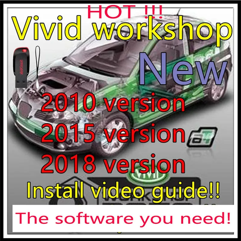 

2022 hot Vivid Workshop software Europe repair software wiring diagram vivid workshop 2010/2015/ 2018 software vivid software