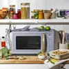 Beautiful 1.1 Cu ft 1000 Watt, Sensor Microwave Oven, Cornflower Blue by Drew Barrymore, New 3