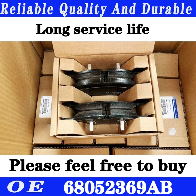 Original genuine For 11-22 GRAND CHEROKEE DURANGO FRONT DISC BRAKE PAD KIT 68052369AC 68052369AB 68052369AE car accessories
