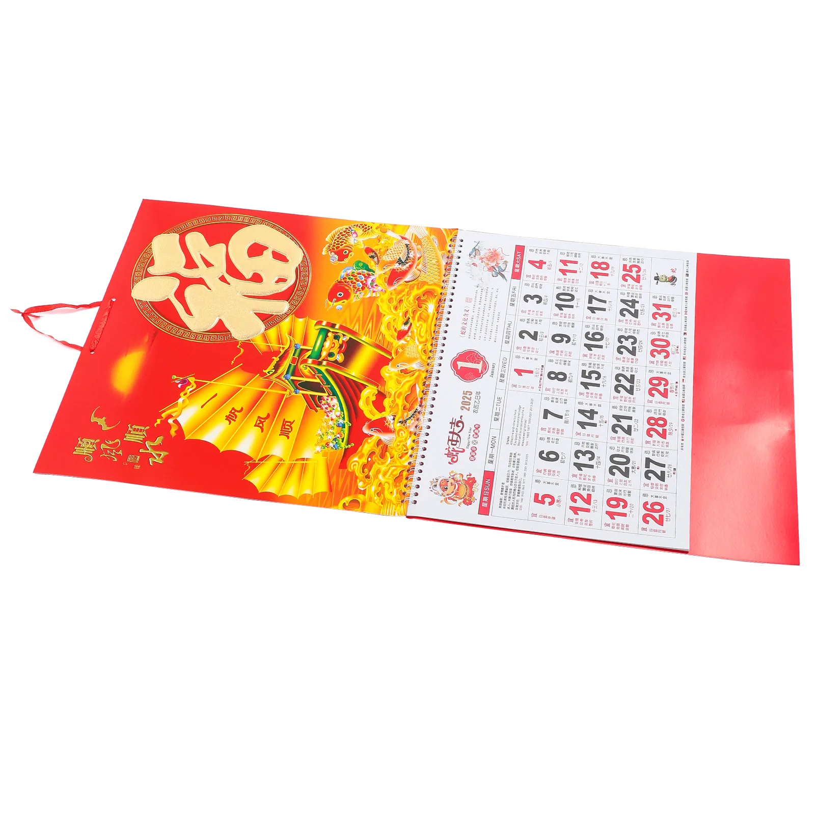 Desk Calendar Wall Calendar Paper Wall Calendar Christmas Advent Calendar Habit Tracker Calendar Dry Erase Calendar for Chinese Style Schedule