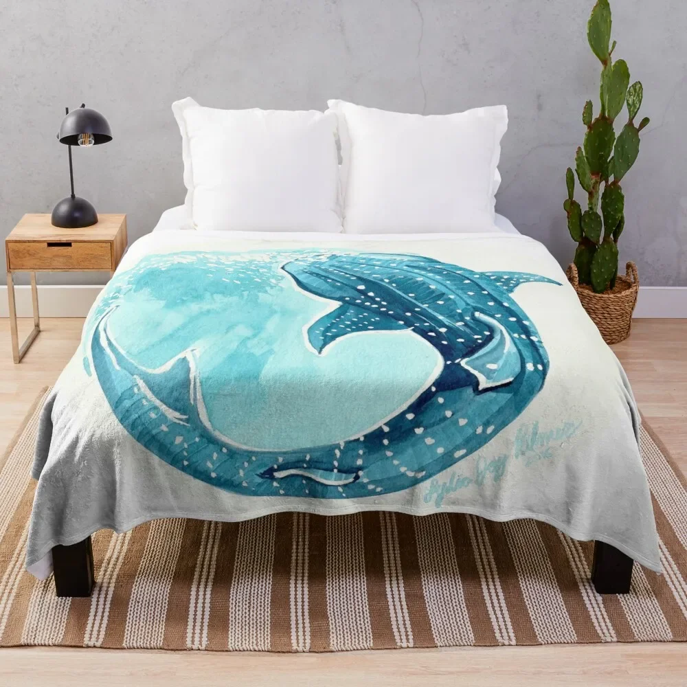 Whale Shark Coperta Da Picnic Thins Furry Coperte Trapuntate
