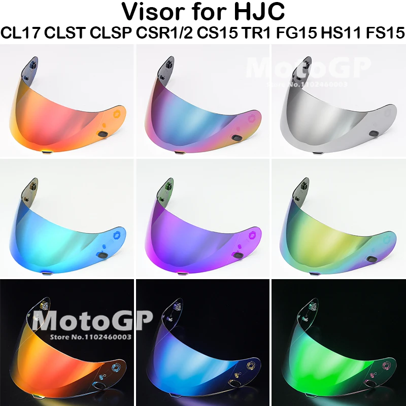 MotorcycleHelmetShieldforHJCCL16CL17CLSTCLSPCSR1CSR2CS15TR1