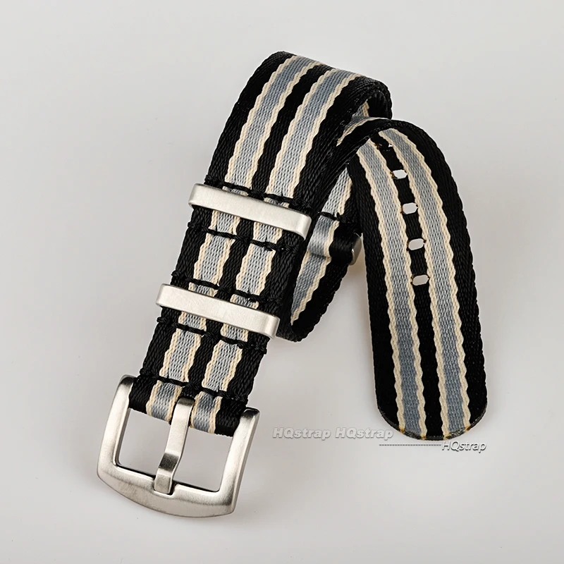 Premium Braided Nylon Canvas Watch Band - Universal Soft Sport Bracelet Accessory