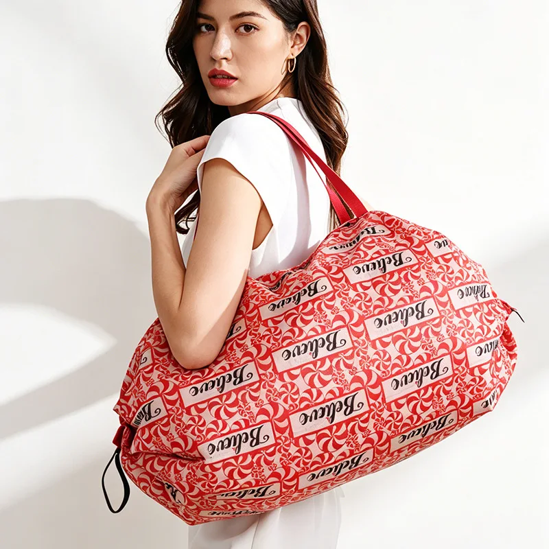 Eco-Friendly Foldable Shopping Bag - Versatile and Spacious