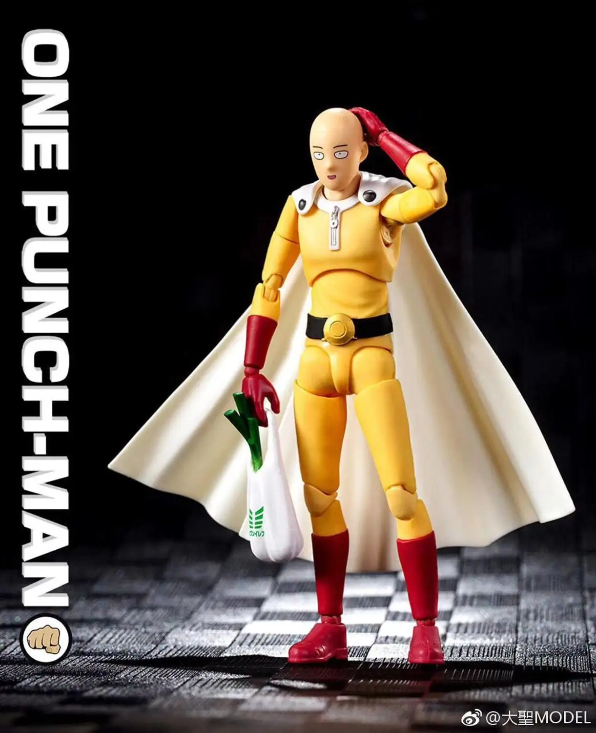 Dasin/Great Toys/GT One Punch Man Saitama Genos Garou 1/12 14Cm/5.5 Inch  SHF/S.H.F PVC Action Figure Model In Stock