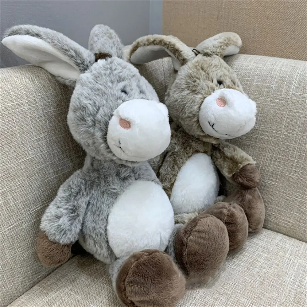 

Plush Dolls Donkey Stuffed Doll Birthday Gifts PP Cotton Cartoon Donkey Plush Toys Stuffed Animal Soft Home Decor