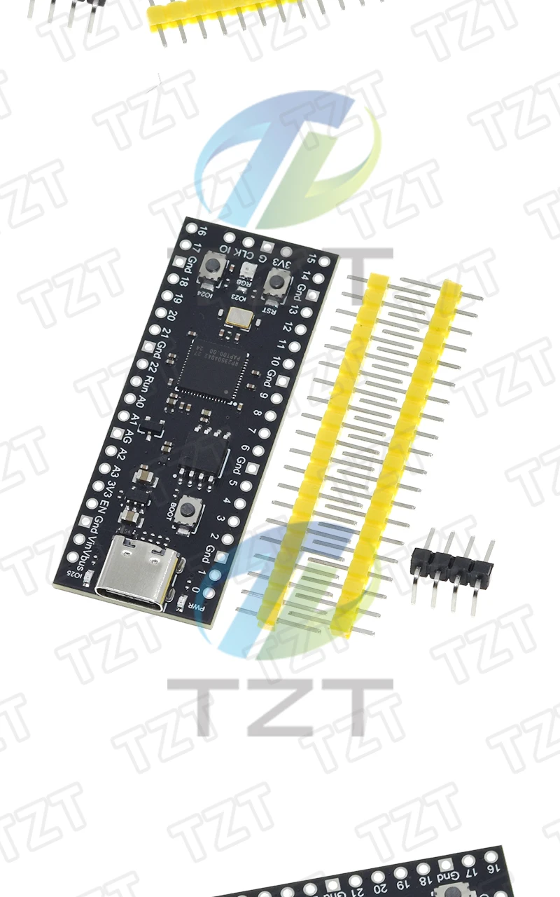 1/3 Stück Raspberry Pi Zero Pico2 Entwicklungsboard RP2350 16MB RP2040 Raspberrypi C Typ-C Anschluss Netzteil – Detail 7