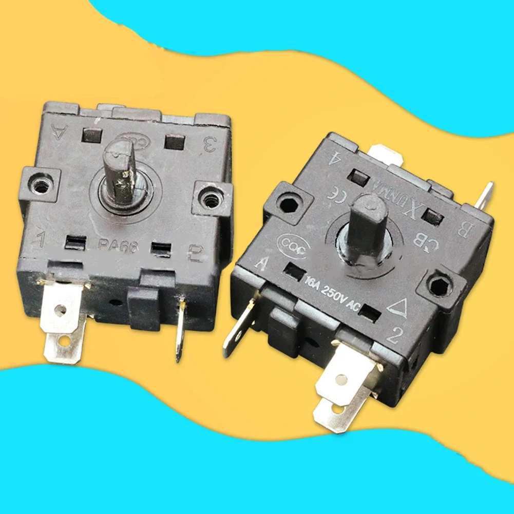 Electric Heater Gear Switch Stove Accessories 3-pin 5-pin Gear Adjustment Switch Electric Heater Timer Accessory
