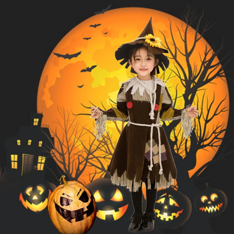 Disfraz de calabaza para niños, niñas y niños pequeños, disfraz para fiesta de Halloween, Halloween (naranja, 1-5 años Disfraz de calabaza para niños, niñas y niños pequeños, disfraz para fiesta de Halloween, Halloween (naranja, 1-5 años