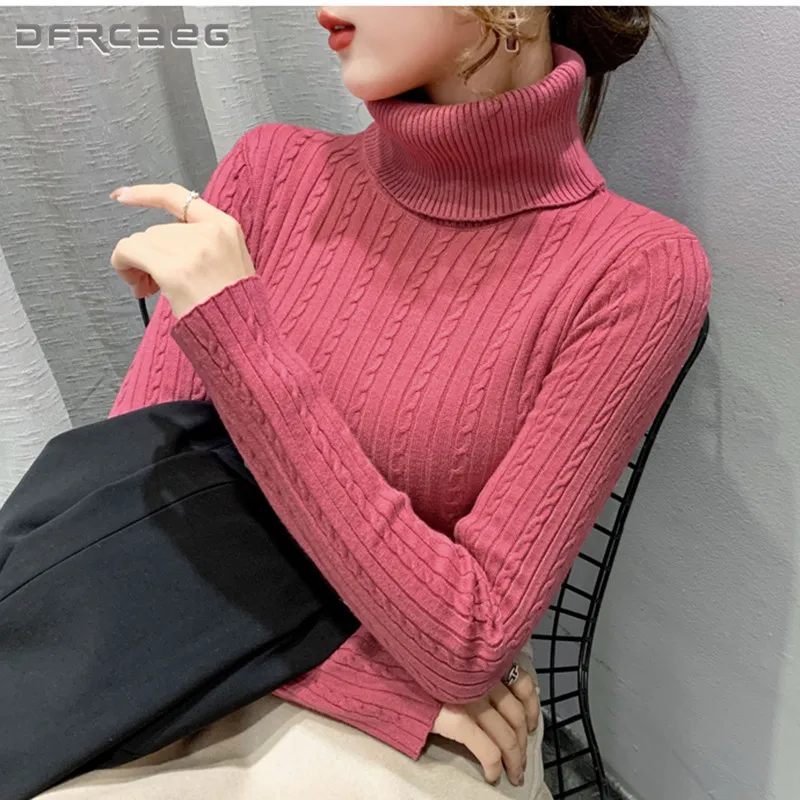 Vintage Turtleneck Hot Pink Garmentory | escapeauthority.com