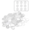 Clear Plastic Coin Capsules Holder, 34mm Size, Pack of 100, Protect and Display Your Valuable Commemorative Coin Collection 2