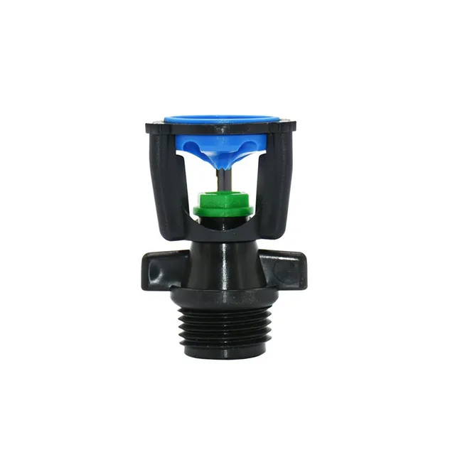 360 Degree Rotating Jet Sprinklers Double Outlet Rocker Nozzles1/2" Male Thread For Garden Farm Lawn Irrigation 6