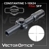 Vector Optics Constantine 1-10x24 SFP LPVO Riflescope With Fiber Dot Reticle Used Under Strongest Sunlight For Hunting 1