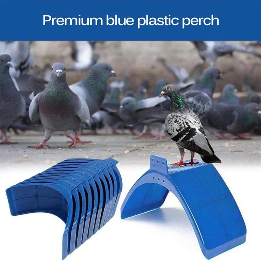 Rest Stand Bird Perches for Pigeon Roost Bird Dwelling Stand The simple design saves installation space. 10 pcs bird cage perches