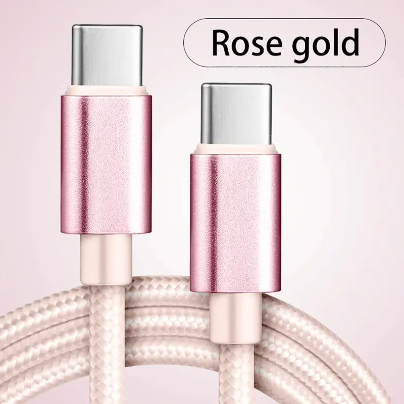 60W Quick Charger Type C To Type C 1M 2M 3M Cables PD Fast Charger Data Cable for iphone 15 16 17 pro max xiaomi Sunsung huawei - Image 8