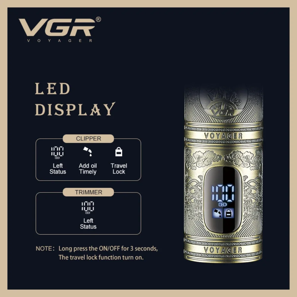 VGR-الكهربائية اللاسلكي الشعر المتقلب للرجال ، الم...