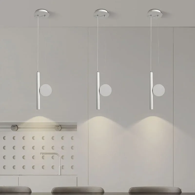 Modern LED Pendant Lamp Adjustable Cable For Living Room Aisle Study Bedside Chandelier Indoor Home Decor Light Fixture Luster