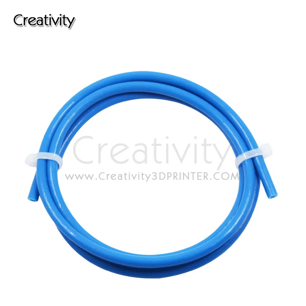 1 Meter Blue PTFE Tube TL-Feeder Rostock Bowden Extruder 1.75mm Filament ID 1.9mm OD 4mm Cloned Capricornus Tube