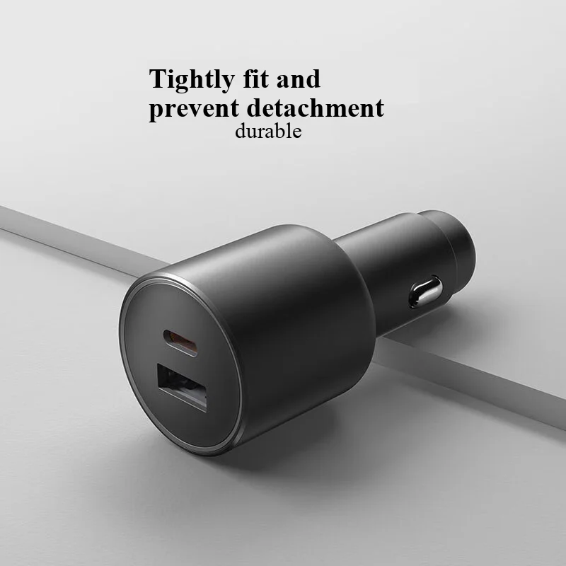 High-Speed Dual-Port 100W Car Charger with LED Indicator