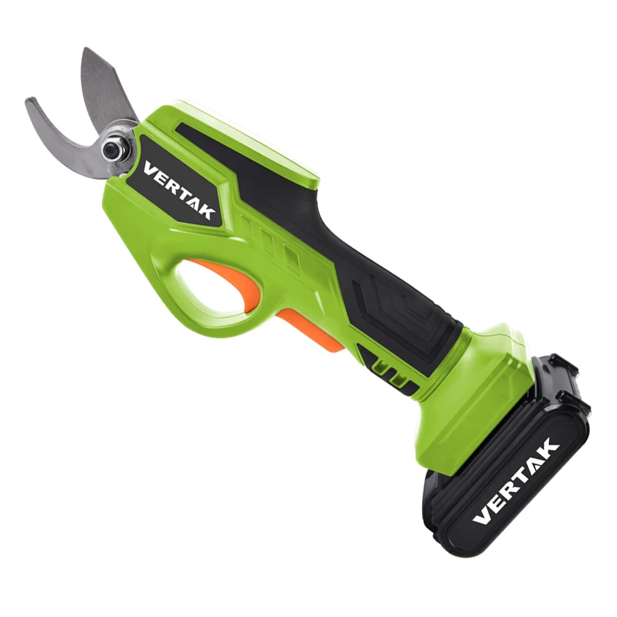 VERTAK 18V Lithium Battery Power Gardening Electric Pruning Shear Cordless Branch Pruner