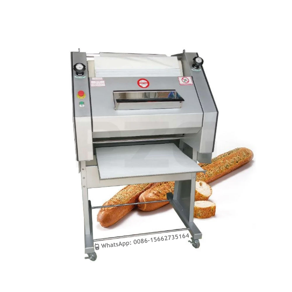 Bakery Roll Baguette Moulder Long French Bread Dough Moulder Baguette Moulding Maker Production Line Molder Making Machine 3