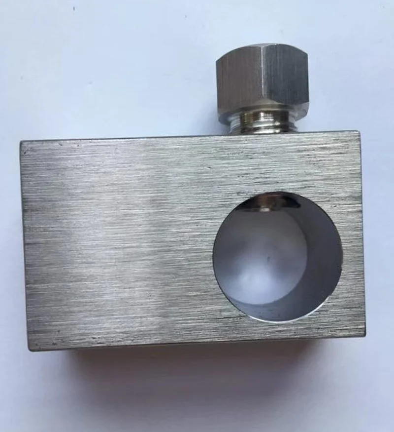 

Waterjet Abrasive Body Mixing Chamber Connecting CNC Machine Bracket Base
