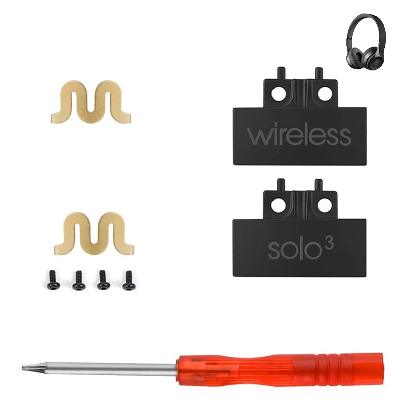 

Headband Hinge for Beat Solo 3 Replacement Metal Buckle Logo Connector Repair Parts Solo3 Hinge Accessories