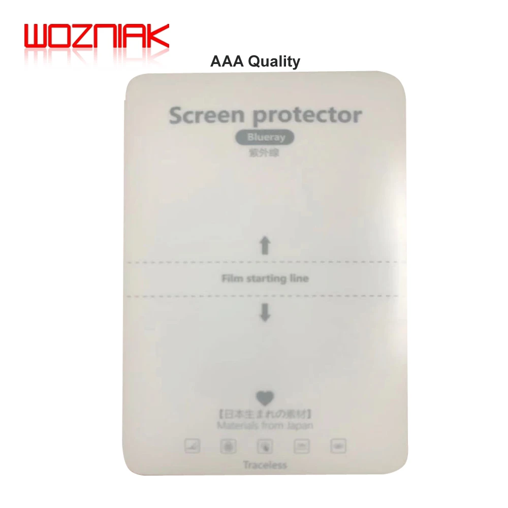 Cellphone Screen Protector 50x Japan Imported Material TPU Hydrogel Film Matte HD Anti Blue Privacy FOR Cutting Machine Cutting LCD Screen Protective Film