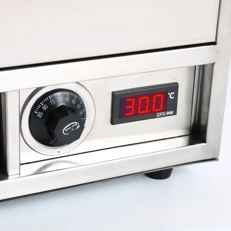 Stainless Steel Freestanding Electric Food Drawer Warmer For Commercial Kitchen Use Energy Efficient 6