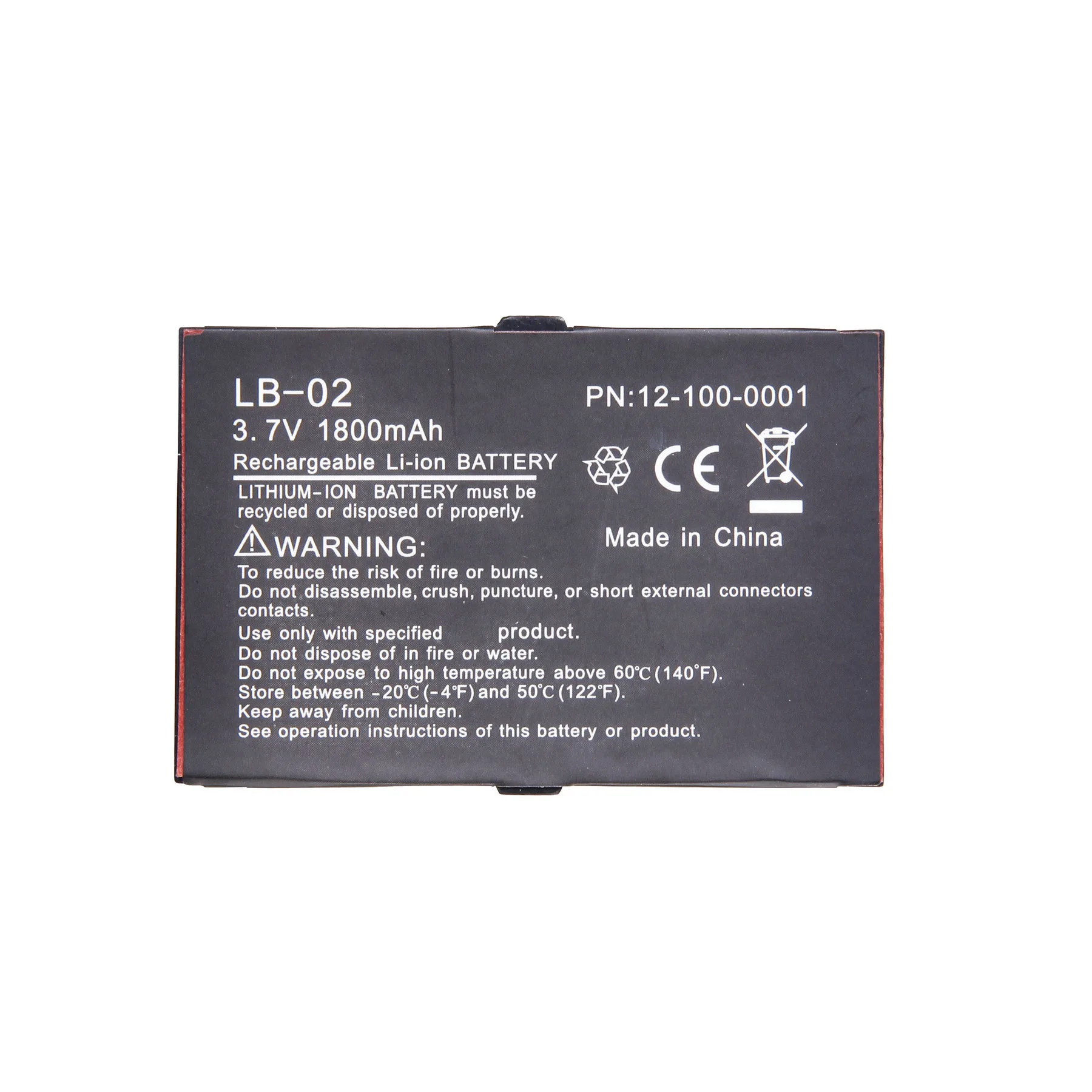 

1800mAh Vital Signs Monitor Battery For BIOLIGHT LB-02，12-100-0001,A2,A3 A4,,A5,A6 ，A8,Q5