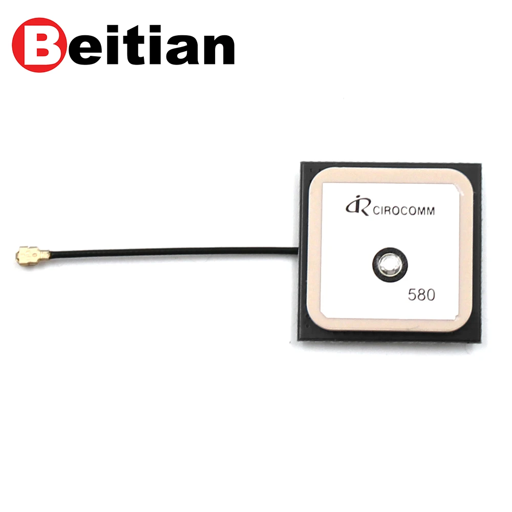 Beitian 33dB GPS GLONASS BeiDou GALILEO 내부 활성 세라믹 패치 안테나 GPS