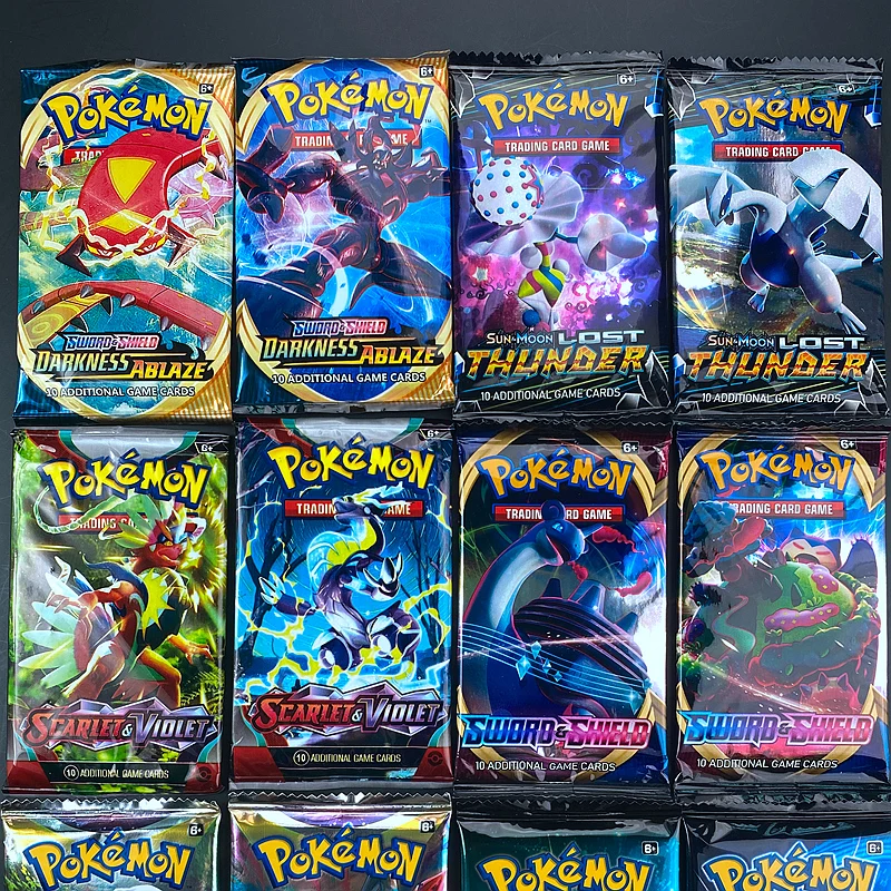 20pcsEnglishPokemonCardTCGEvolutionsBoosterBoxTradingGame
