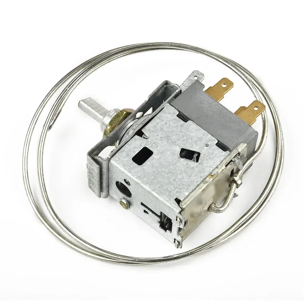 Refrigerator Parts AC220V-250V Axis Refrigerator Thermostat WDF20 Model 50/60Hz Refrigerator Thermostat With Metal Wire Electrical Socket Parts
