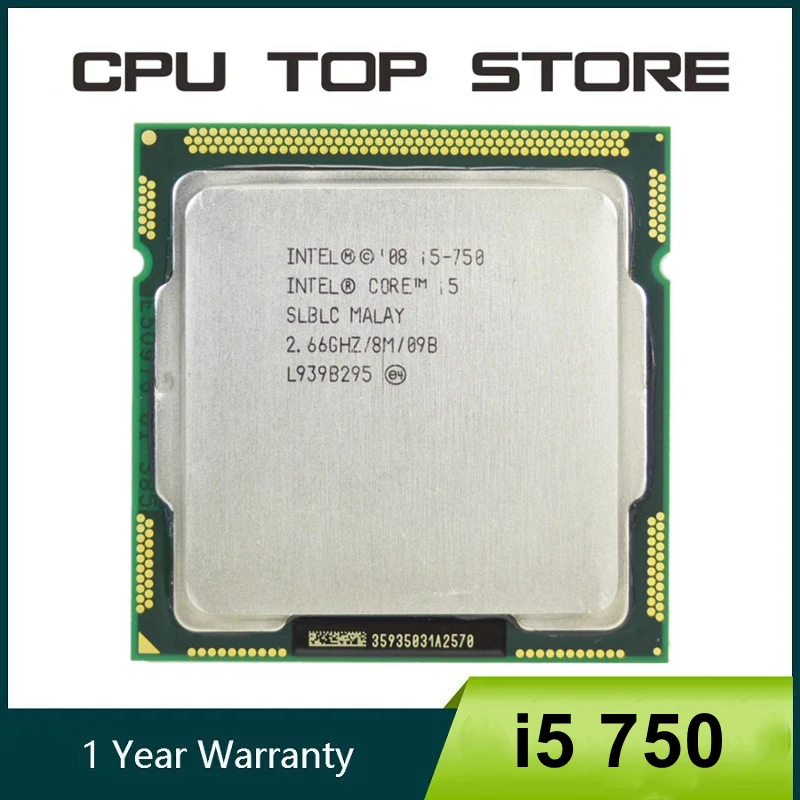 Процесор Intel Core i5 750 2,66 ГГц LGA 1156.