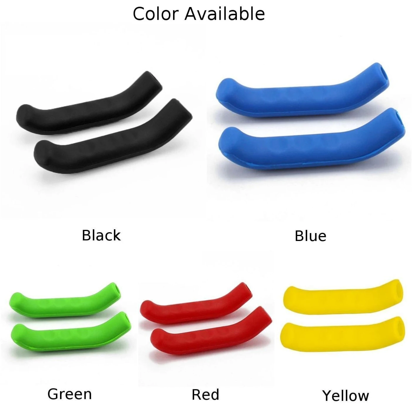 Description Picture 4 of item​​1 Pair Bike Brake Lever Protective Silicone Bicycle Lever Grips Bicycle Brake Handle Cover  Protector Bicycle Accessories Part