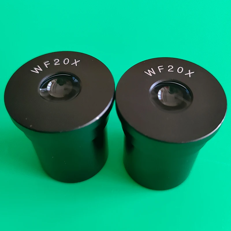 Microscope Eyepiece Biological Microscope 2pcs Biological Microscope Eyepiece School Science Educational Optical Microscope Glass Lens WF5X WF10X WF15X WF16X WF20X WF25X