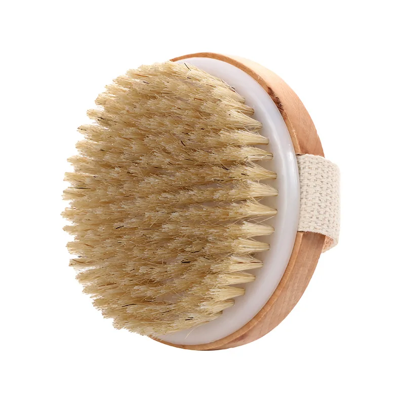 

Bathing Brush Dry Skin Body Soft Natural Bristle SPA Brush Without Handle Wooden Bath Shower Brush SPA Exfoliating Body Brush