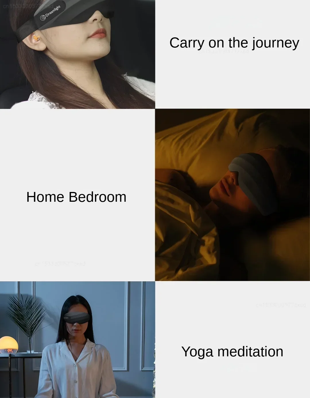 Xiaomi Dreamlight 3s Eye Mask Sleep 3D Stereoscopic Sleep Aid description image 7
