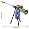 M2 Heavy Machine Gun Toy, Manual/electric Function, Simulation Soft Bullet Gun, Outdoor Shooting Toy 5
