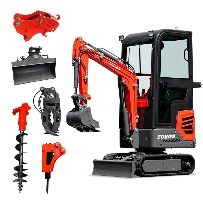 Toros Mini Excavator 1 - 1.5 Ton