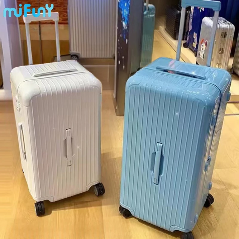 

MiFuny Luggage Thickened Extra Large Capacity Password Travel Case Unisex Business Trolley Cases Carry on Luggage with Wheels