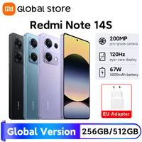 Global Version Xiaomi Redmi Note 14S Smartphone MTK Helio G99 200MP Camera 120Hz 6.67" AMOLED Display 67W Hyper Charge 5000mAh 1