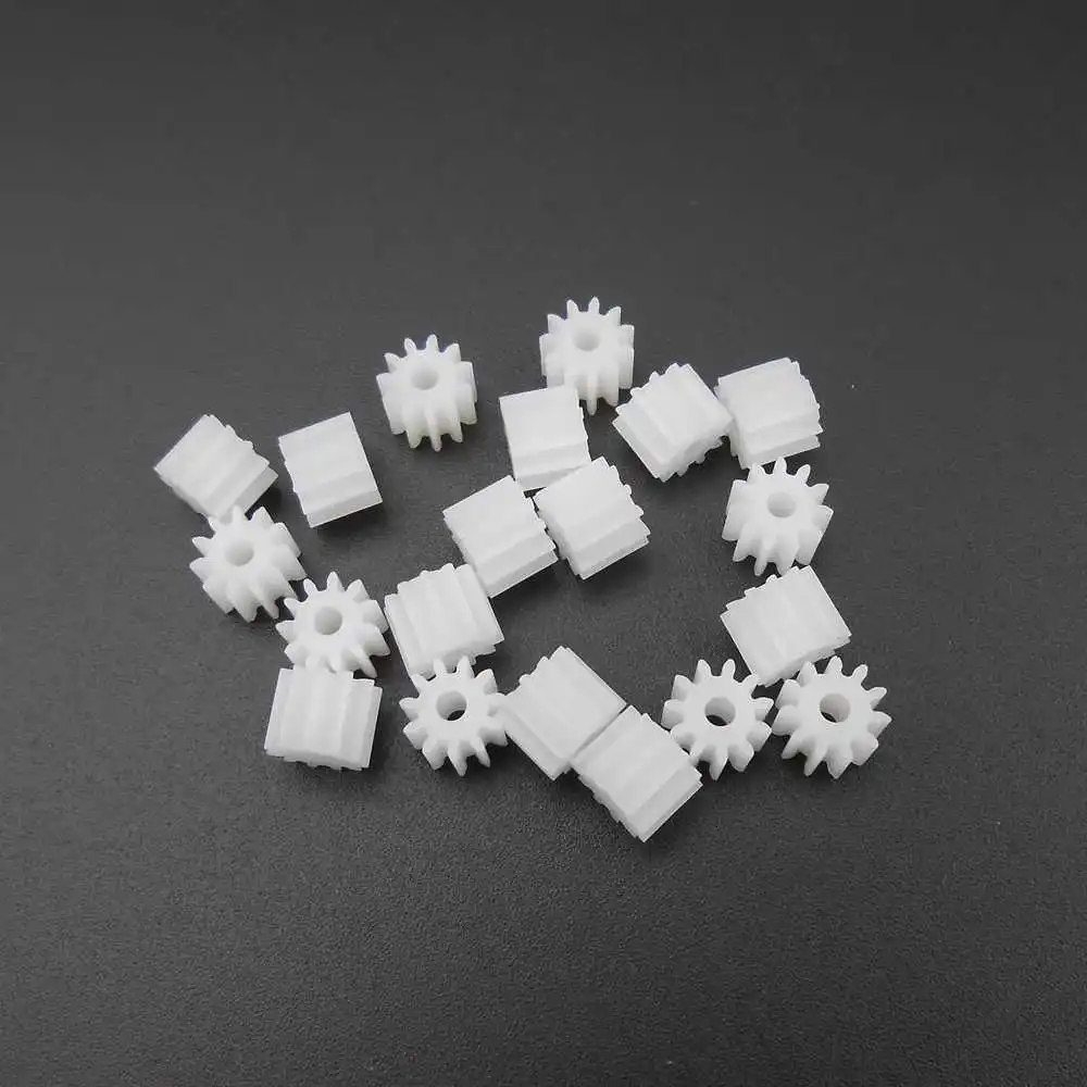 Plastic Spur Gear Pinion 20Pcs motor gear transmission gear