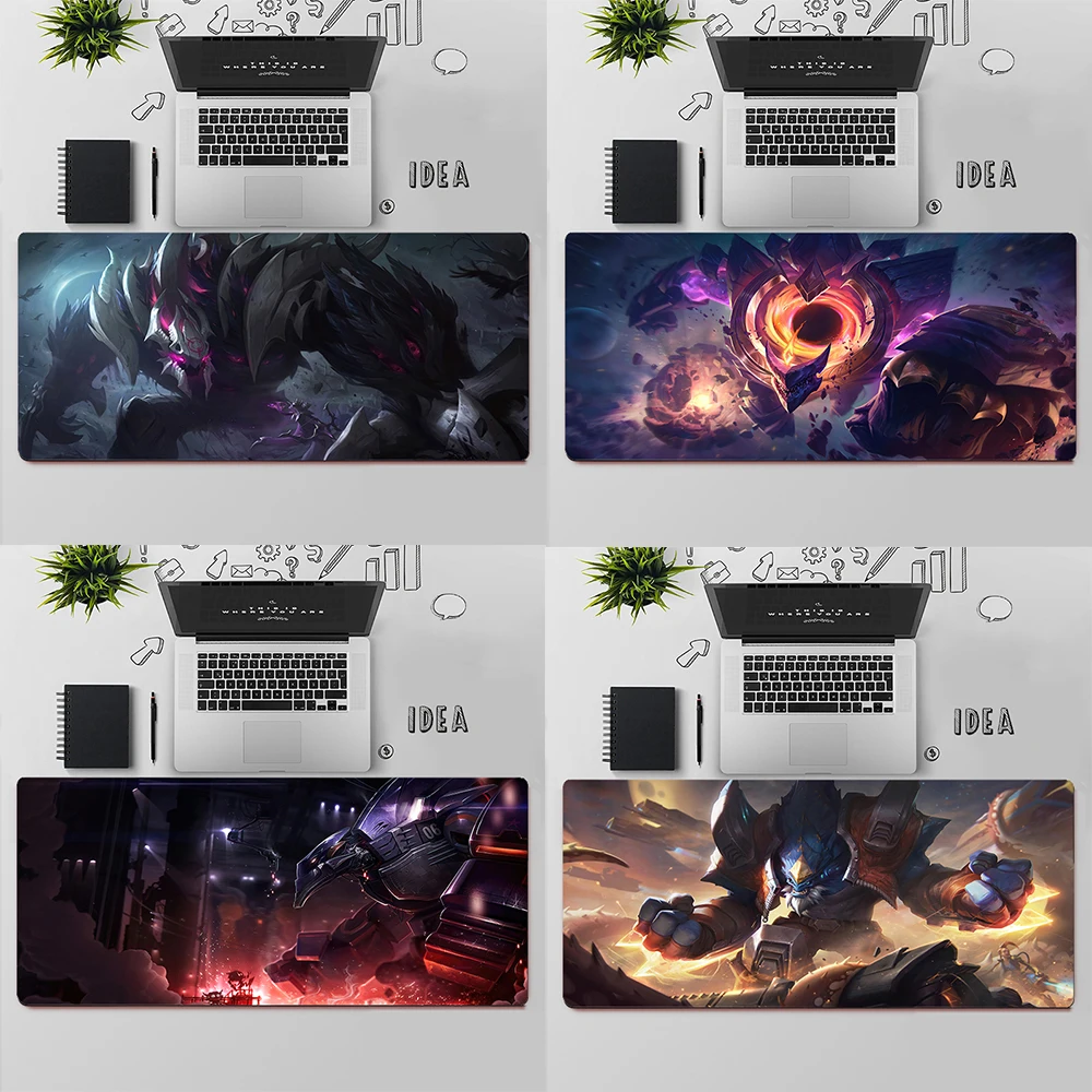 League Of Legends Malphite Gaming Mouse Pad Large Mouse Pad Pc Gamer
