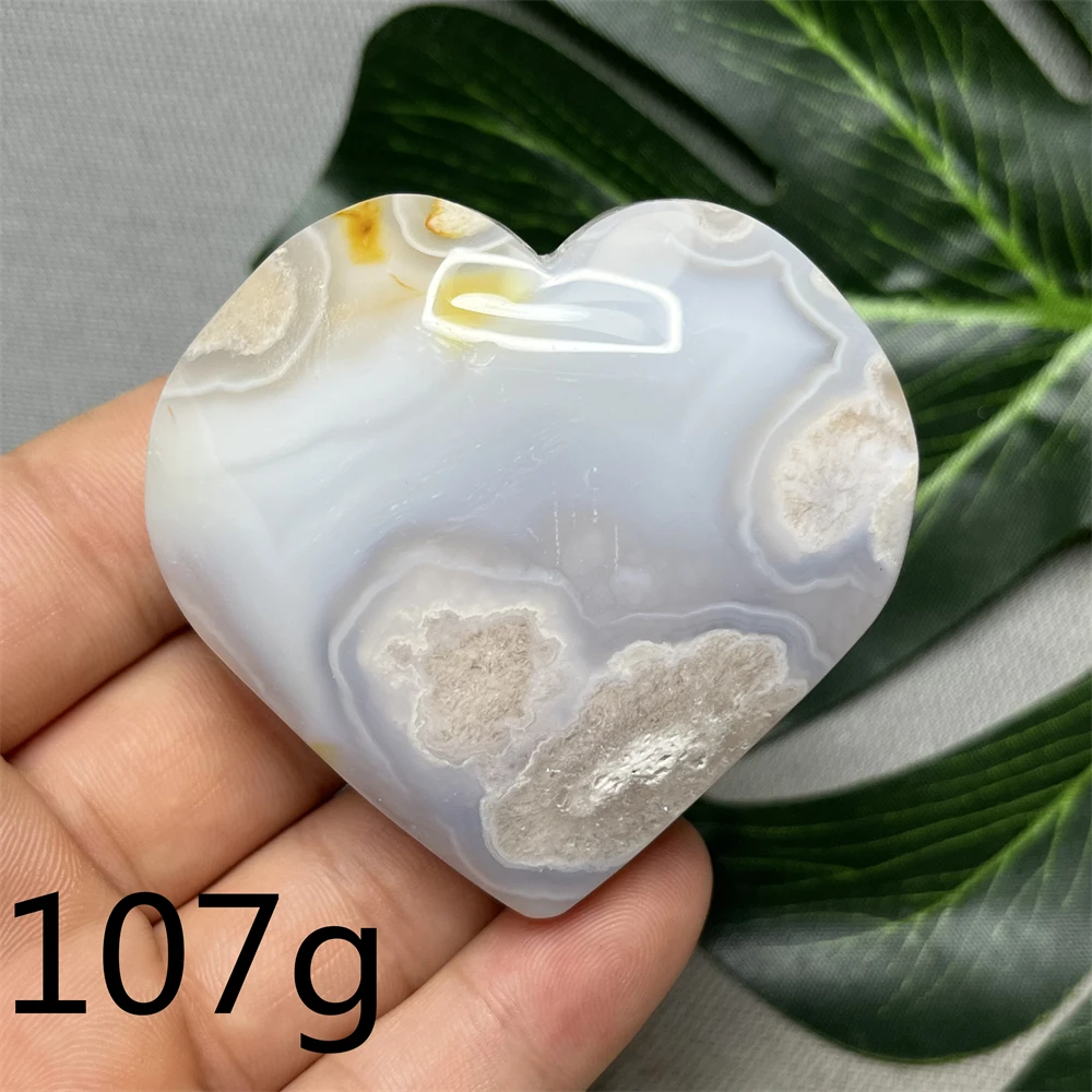Natural Gemstone Pink Amethyst Heart-shaped Geode Agate Room Witchcraft Altarpiece Decoration Crystal with Stone Healing 6