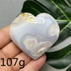 Natural Gemstone Pink Amethyst Heart-shaped Geode Agate Room Witchcraft Altarpiece Decoration Crystal with Stone Healing 6