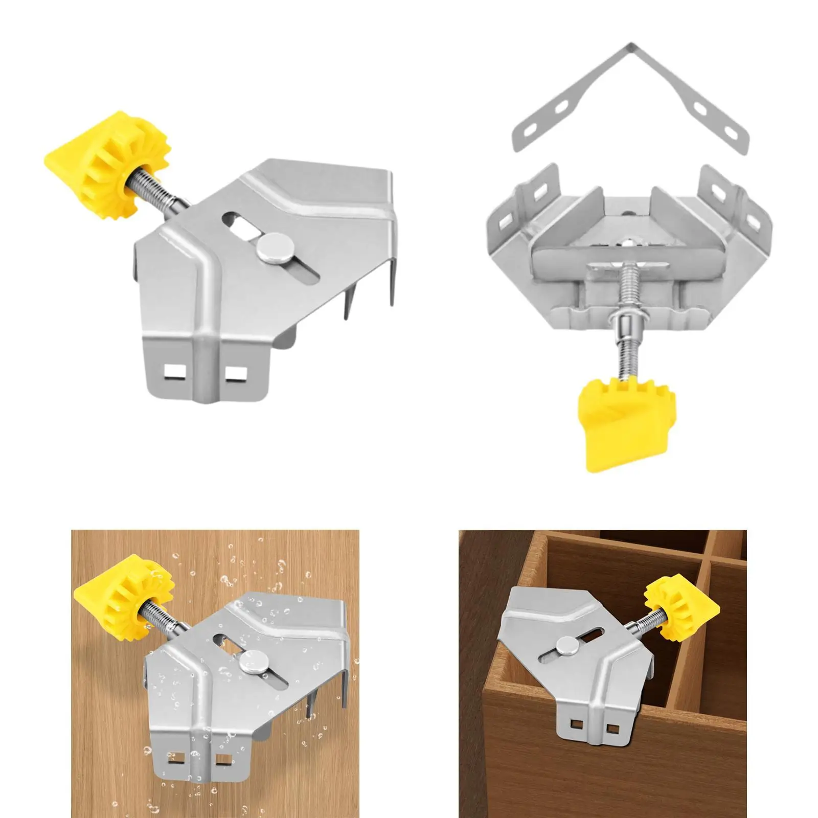 90 Degree Right Angle Clamp Corner Clamp Steel with Jaw for Woodworking for 90 Degree Right Angle Clamp Corner Clamp Steel with Jaw for Woodworking for