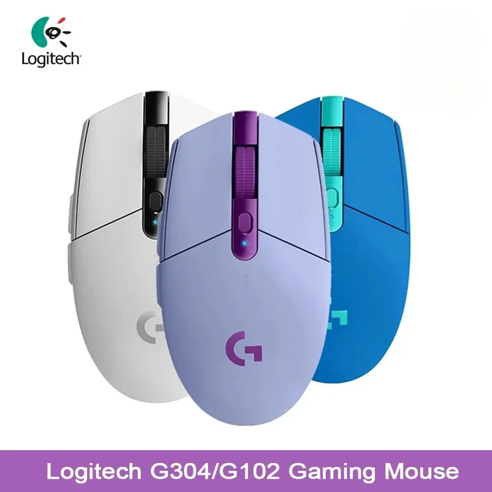 Мышь Logitech G304 Lightspeed игровая беспроводная, 6 программируемых кнопок, 12000DPI, Usb