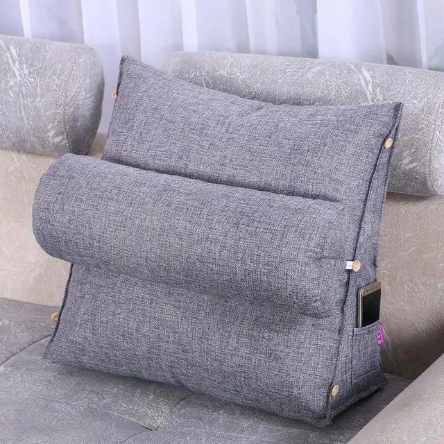 Adjustable Lumbar Cushion Backrest Support Pillow, Chair Cushion